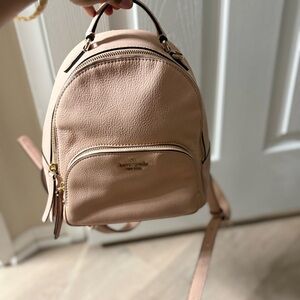 Kate Spade Blush Leather Backpack